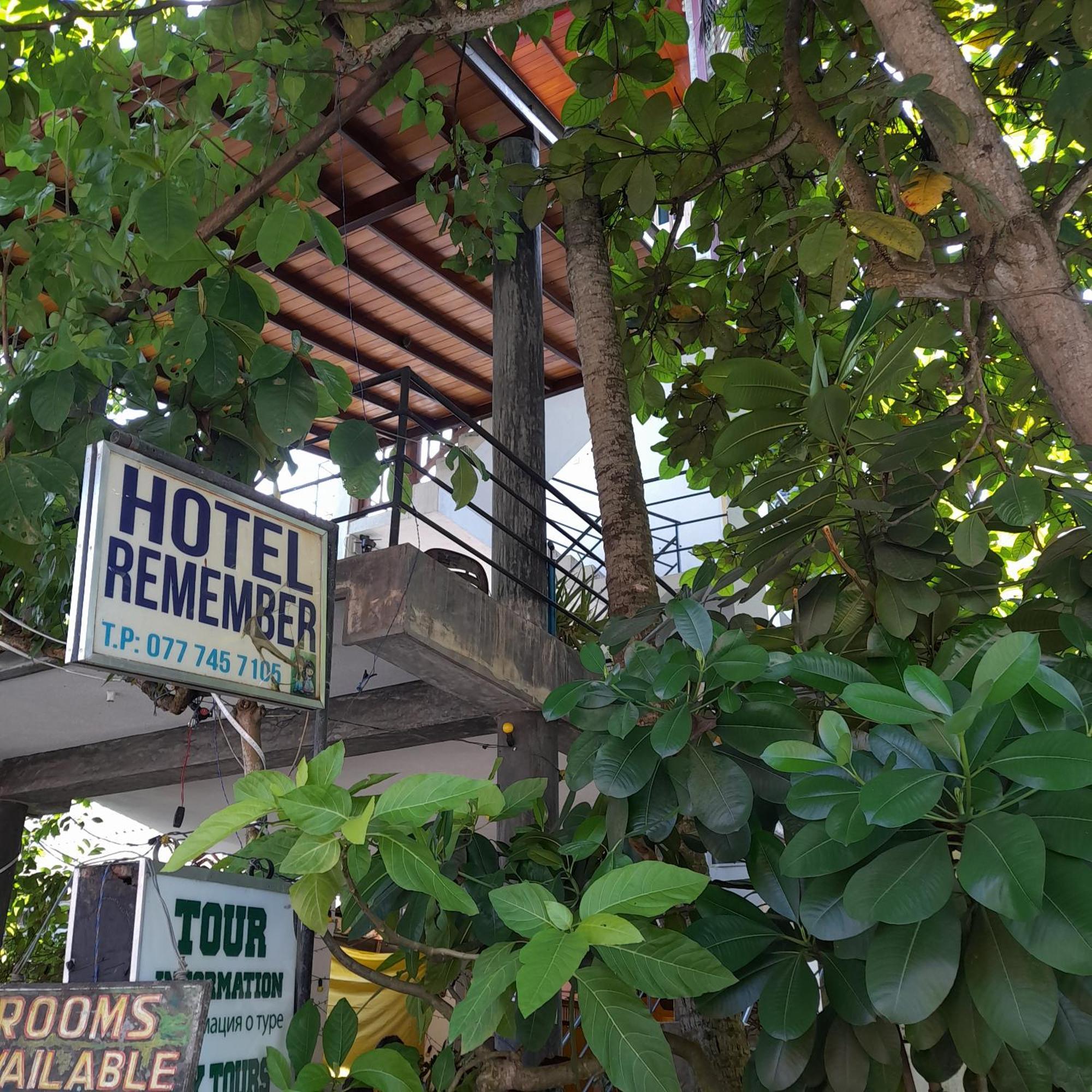 Hotel Remember Hikkaduwa Exteriér fotografie
